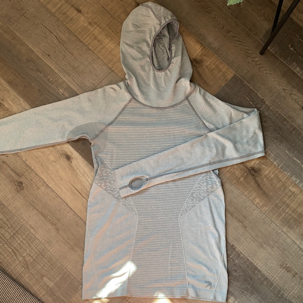 Silver Yoga Top